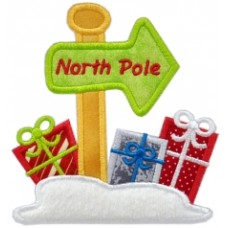 North Pole Applique